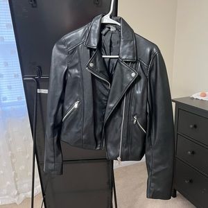 H&M Leather Jacket: Size S